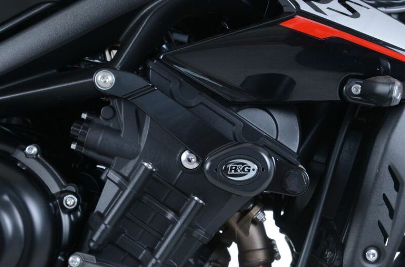 Краш тапи R&amp;G RACING Aero Crash Protectors Black Triumph Street Triple 765 17-25 / 660 17-21_3